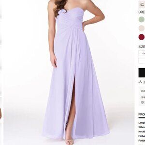 Arabella Allure in Lilac from Azazie